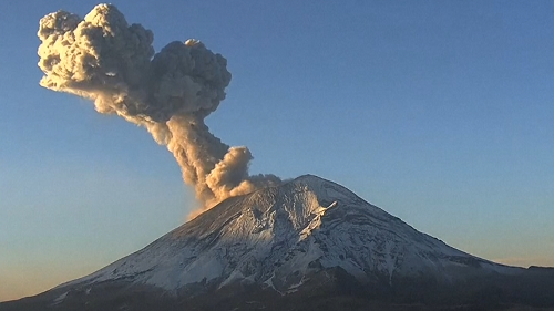 Volcano Popocatepetl