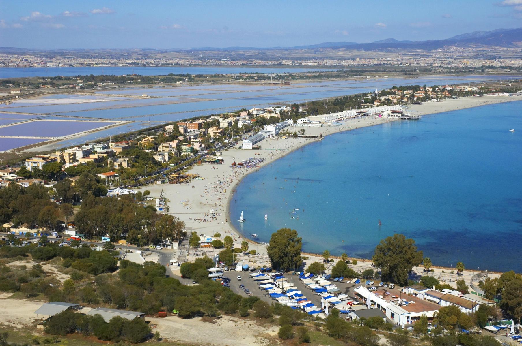 Cagliari Poetto Beach