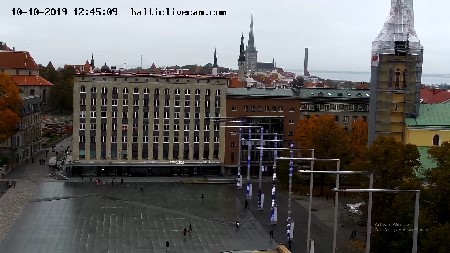 Freedom square in Tallinn
