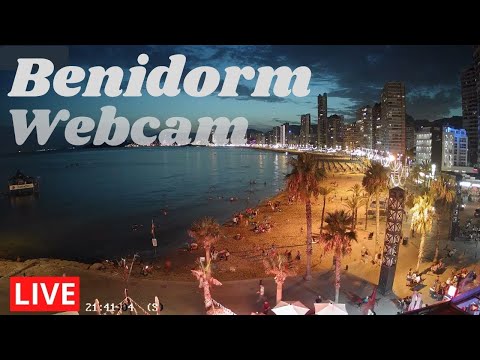 Benidorm Levante Beach 4k