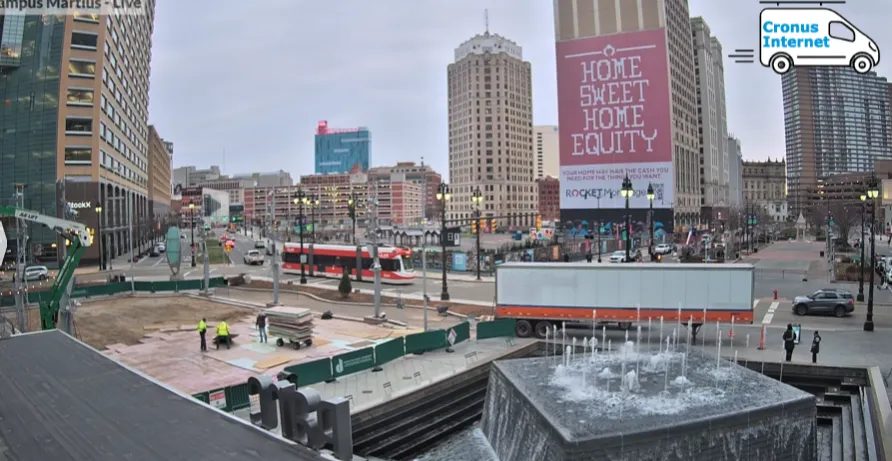 Detroit Campus Martius Park