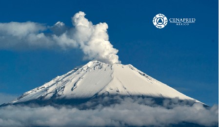Volcano Popocatpetl