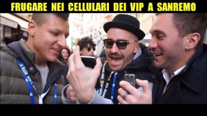 Spiare i cellulari dei VIP a Sanremo